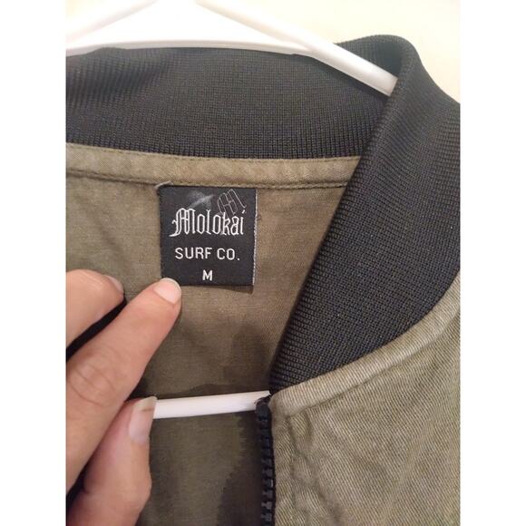 Molokai Surf Co Lightweight Bomber Jacket - Picture 5 of 7